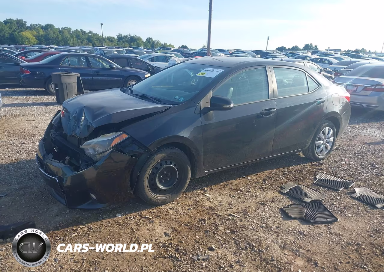 2015 Toyota Corolla S VIN:2T1BURHE6FC264906 - 2