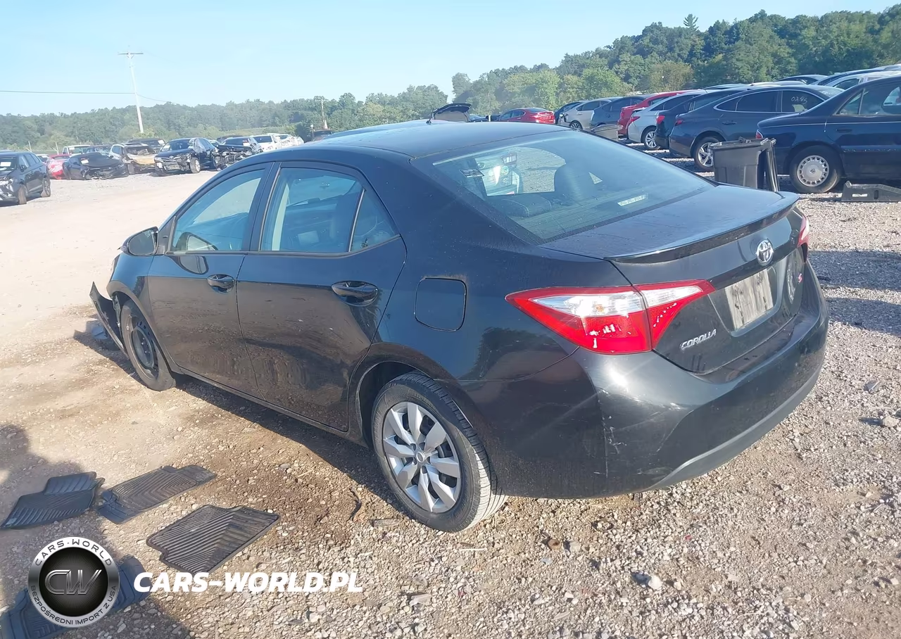 2015 Toyota Corolla S VIN:2T1BURHE6FC264906 - 3