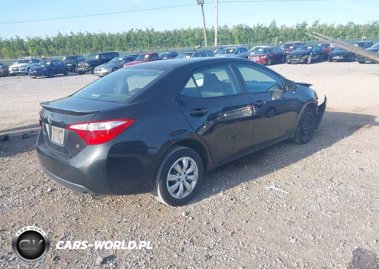 2015 Toyota Corolla S VIN:2T1BURHE6FC264906 - 4