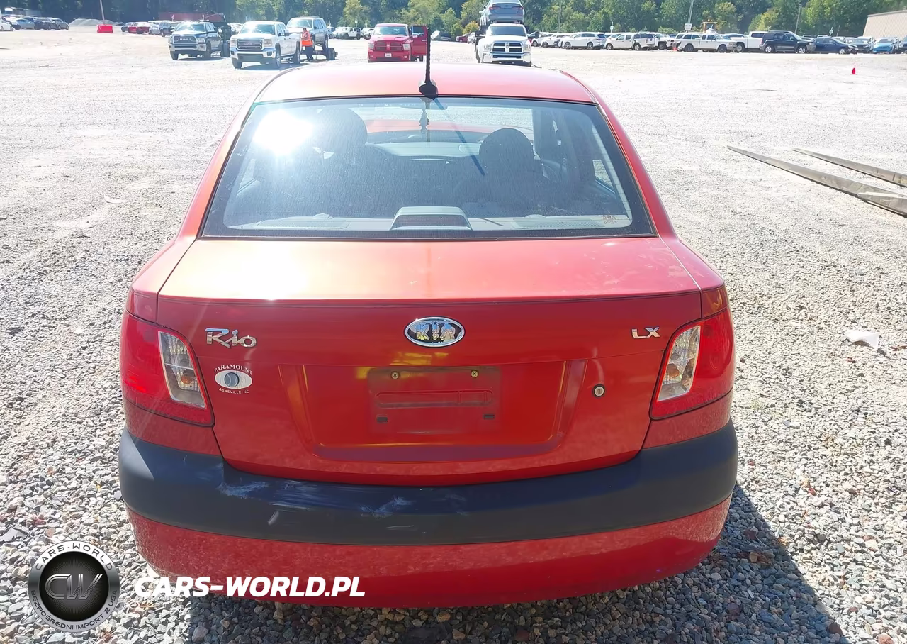 2009 Kia Rio Lx VIN:KNADE223896574925 - 16