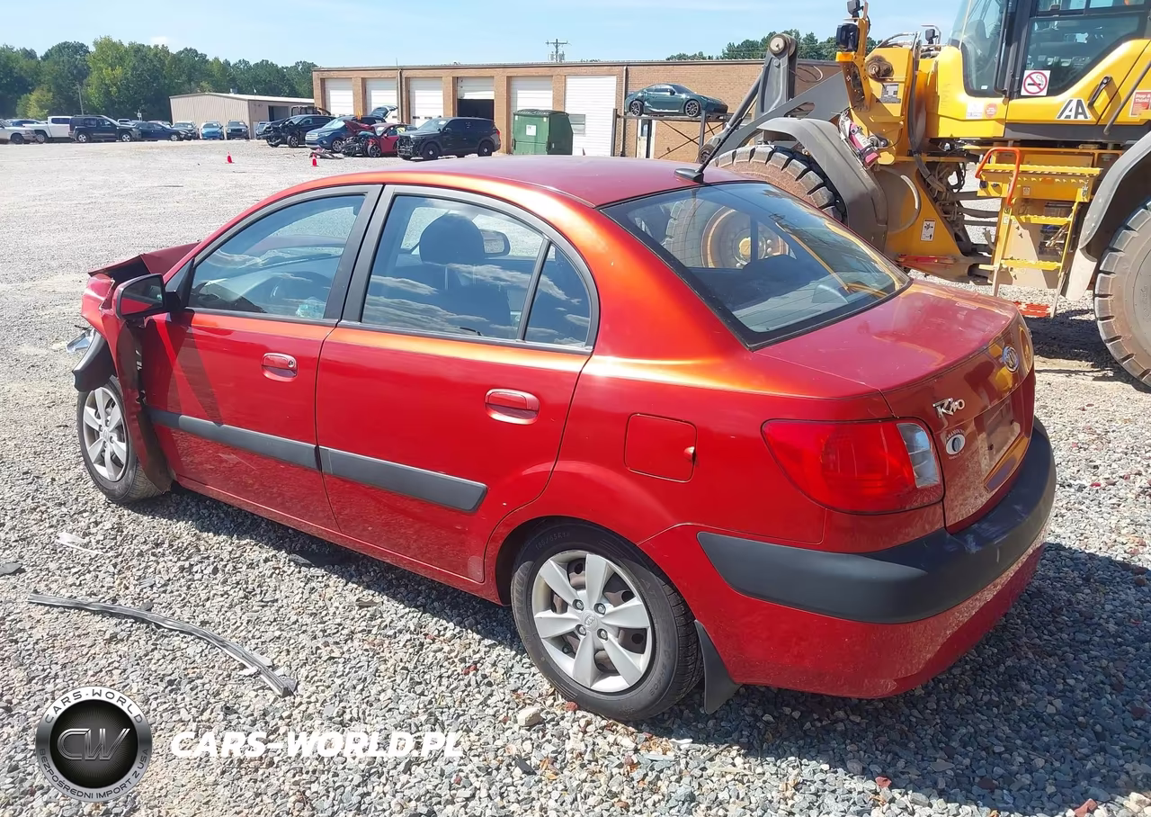 2009 Kia Rio Lx VIN:KNADE223896574925 - 3
