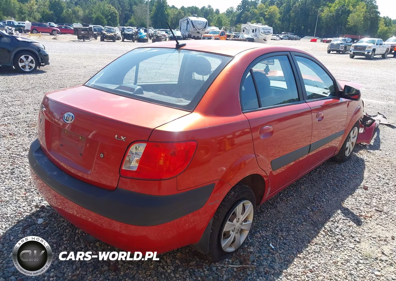 2009 Kia Rio Lx VIN:KNADE223896574925 - 4