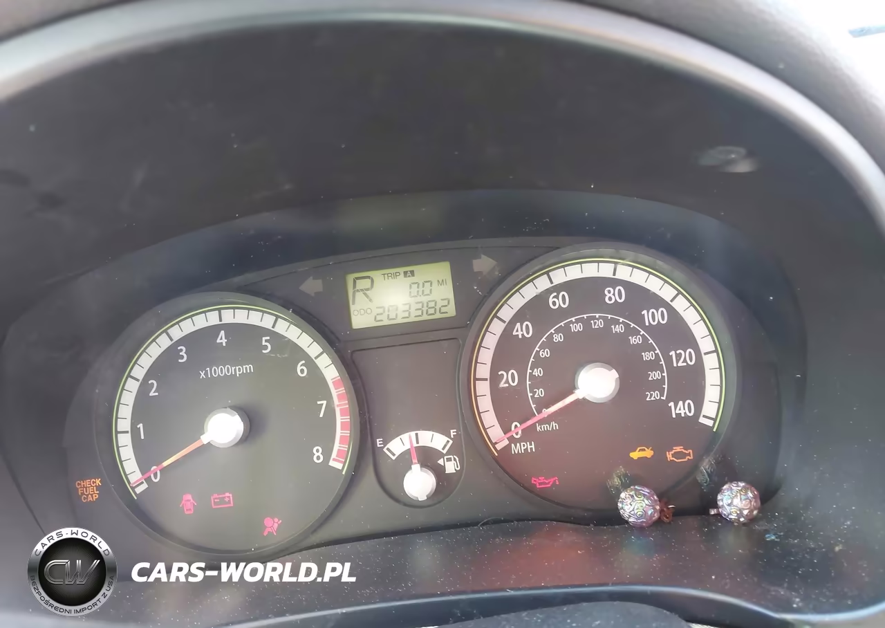 2009 Kia Rio Lx VIN:KNADE223896574925 - 7
