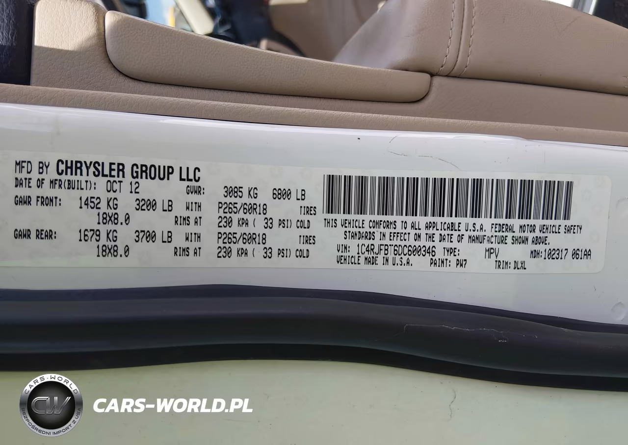 2013 Jeep Grand Cherokee Limited VIN:1C4RJFBT6DC600346 - 9