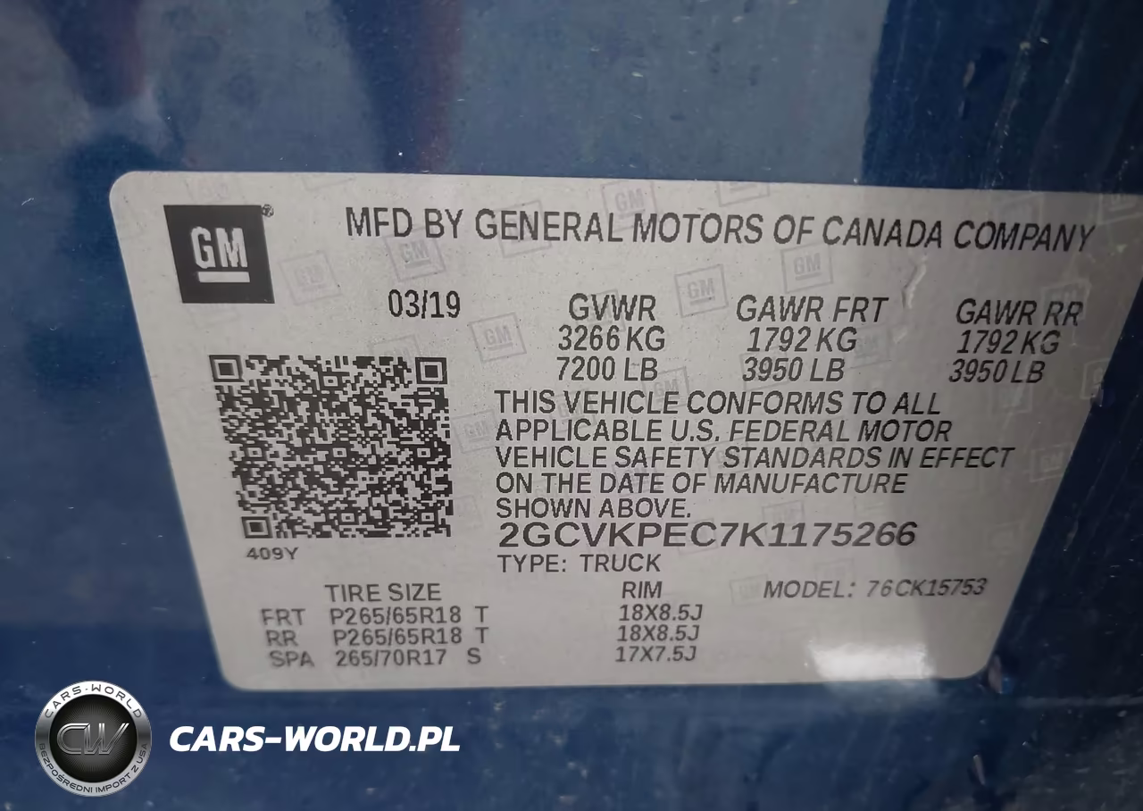 2019 Chevrolet Silverado 1500 Ld Lt VIN:2GCVKPEC7K1175266 - 9