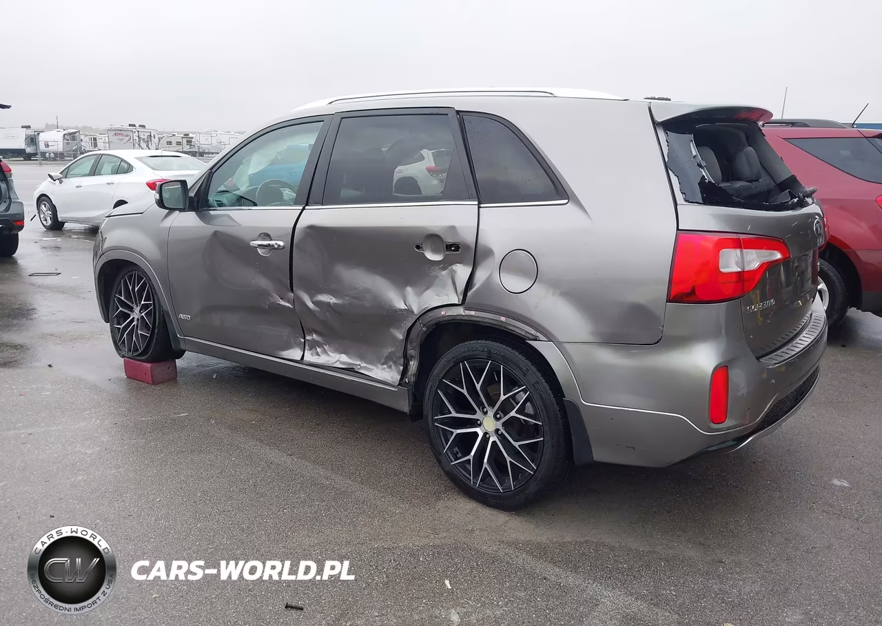 2014 Kia Sorento Sx V6 VIN:5XYKWDA77EG509661 - 3