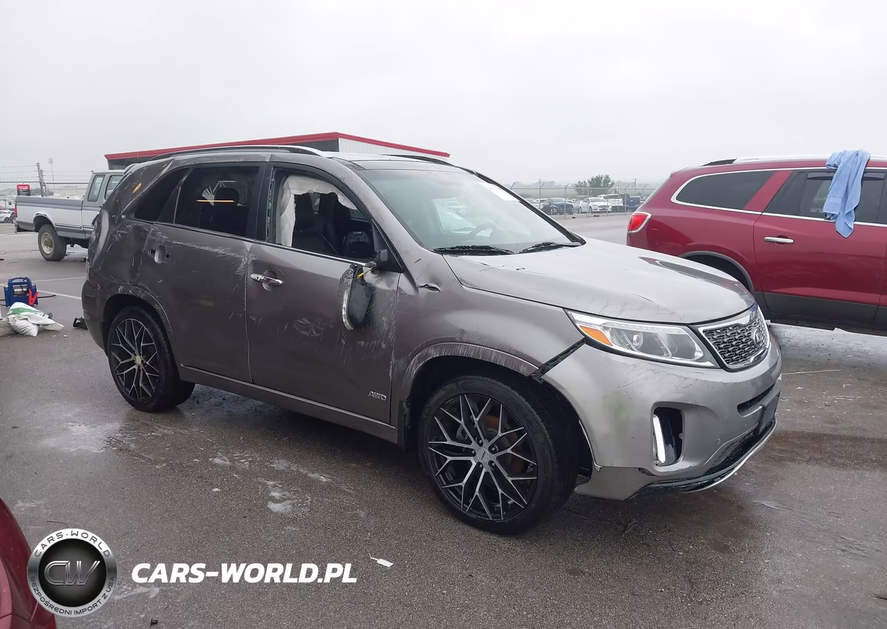 2014 Kia Sorento Sx V6 VIN:5XYKWDA77EG509661 - 6