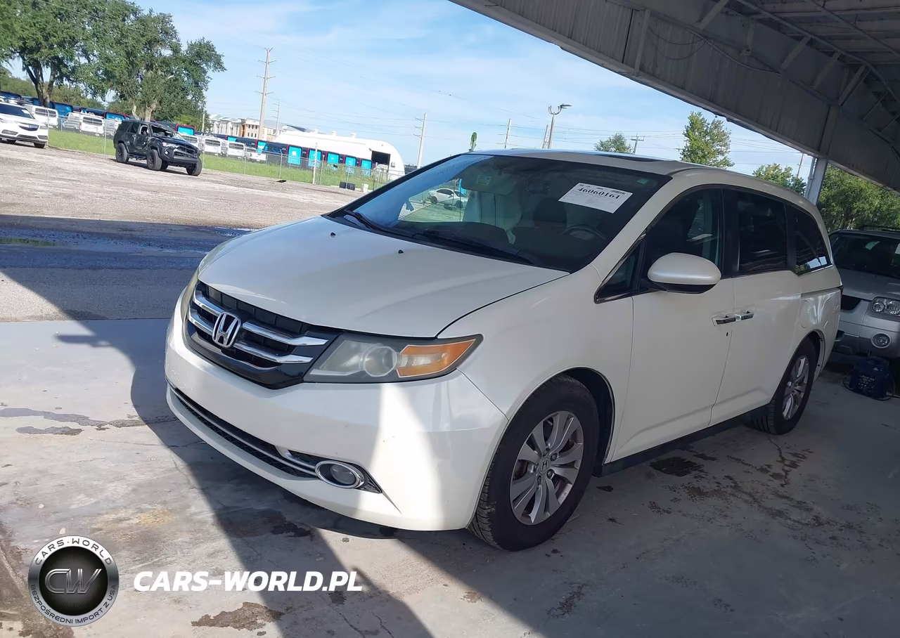 2016 Honda Odyssey Ex-L VIN:5FNRL5H63GB054554 - 2