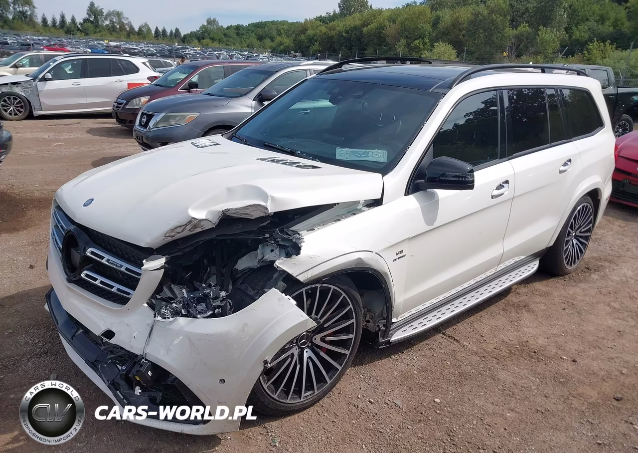 2017 Mercedes-Benz Amg Gls 63 4Matic VIN:4JGDF7FEXHA840980 - 2