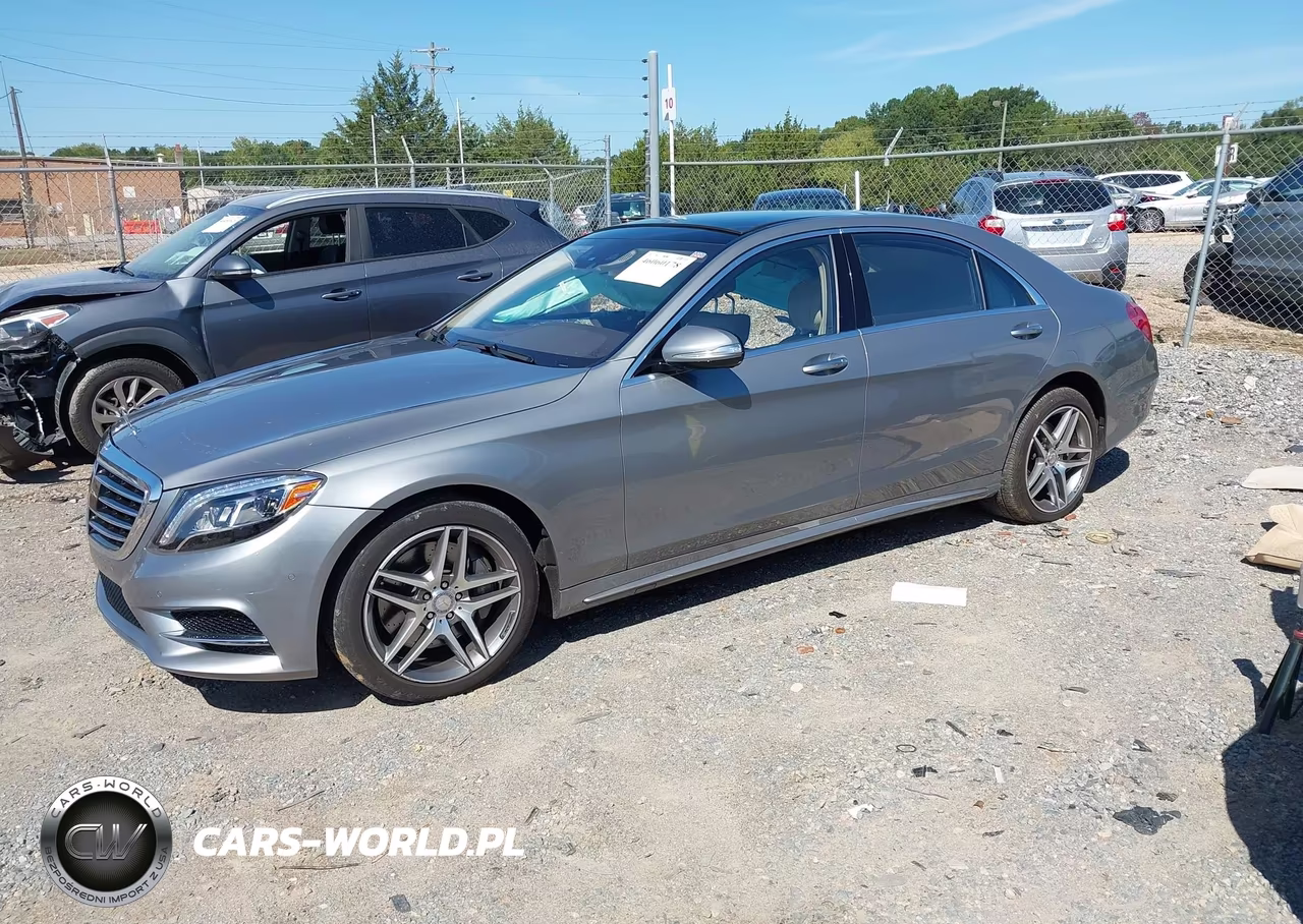 2015 Mercedes-Benz S 550 4Matic VIN:WDDUG8FBXFA098578 - 2
