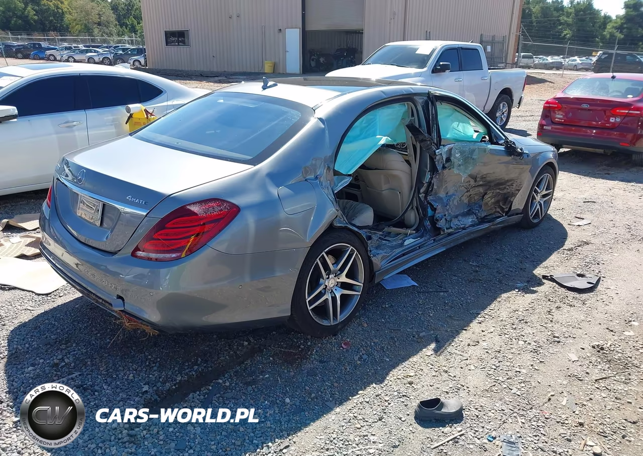 2015 Mercedes-Benz S 550 4Matic VIN:WDDUG8FBXFA098578 - 4