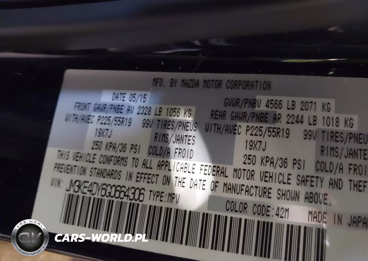 2016 Mazda Cx-5 Grand Touring VIN:JM3KE4DY6G0664306 - 9