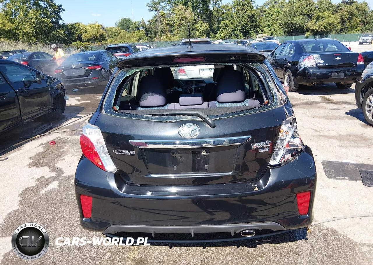 2014 Toyota Yaris Se (Tmc-Cbu Plant) VIN:JTDKTUD30ED584556 - 16