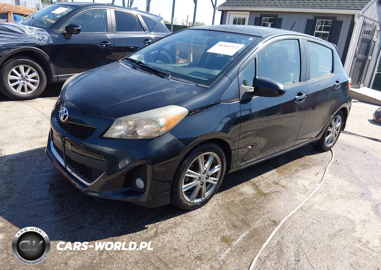 2014 Toyota Yaris Se (Tmc-Cbu Plant) VIN:JTDKTUD30ED584556 - 2