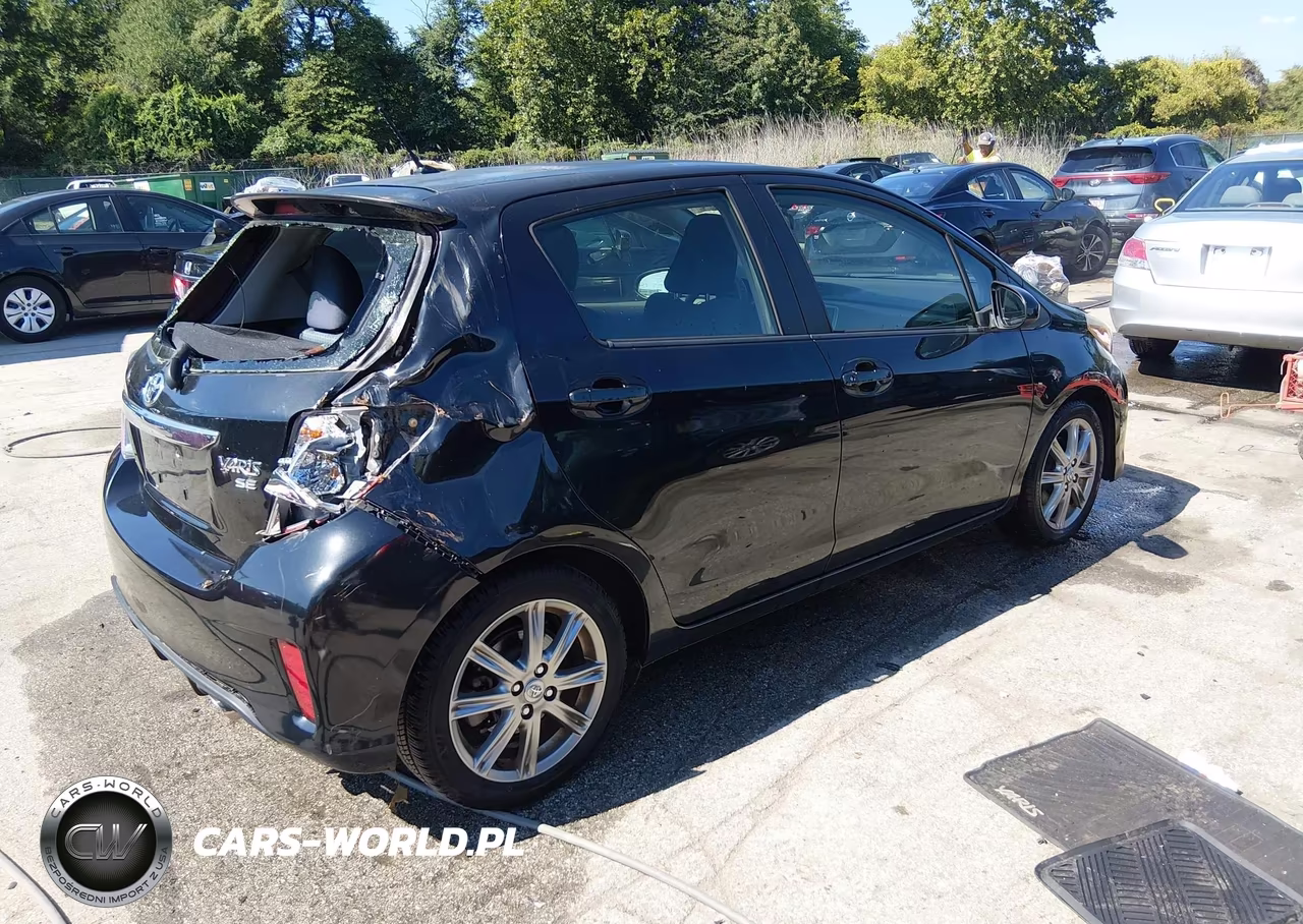 2014 Toyota Yaris Se (Tmc-Cbu Plant) VIN:JTDKTUD30ED584556 - 4