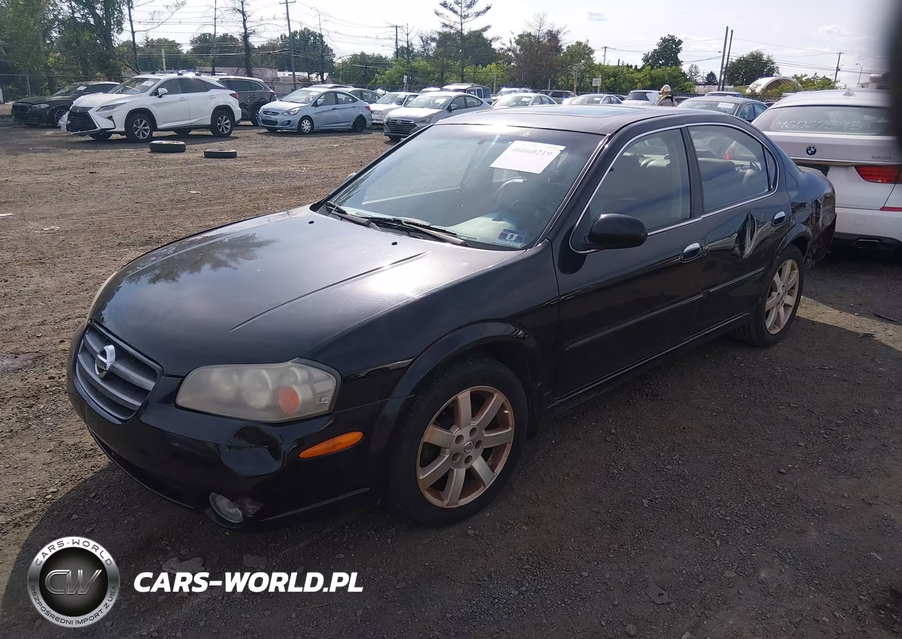 2002 Nissan Maxima Gle VIN:JN1DA31D52T423646 - 2