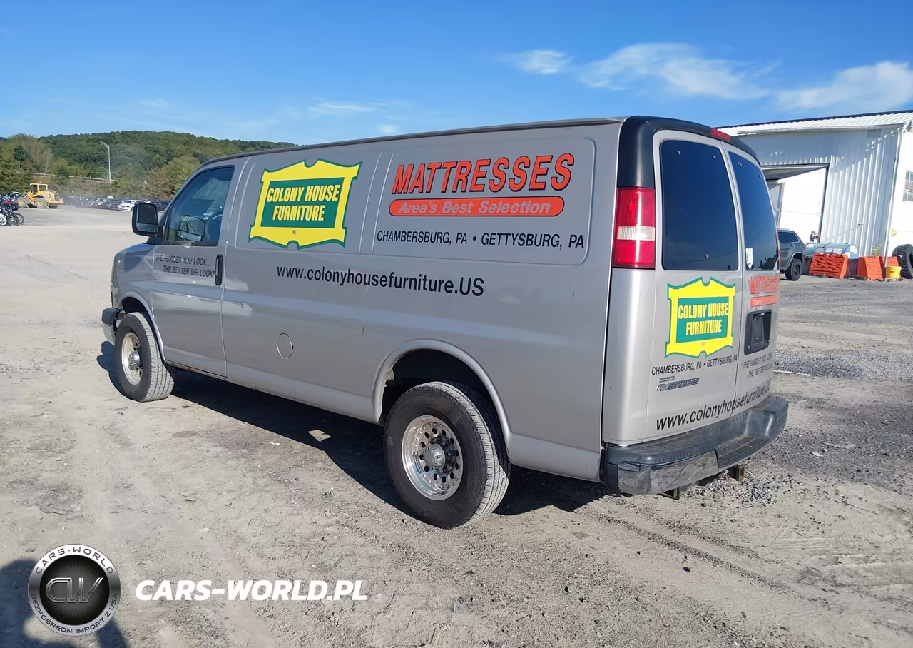 2008 Chevrolet Express Work Van VIN:1GCGG25KX81196423 - 3