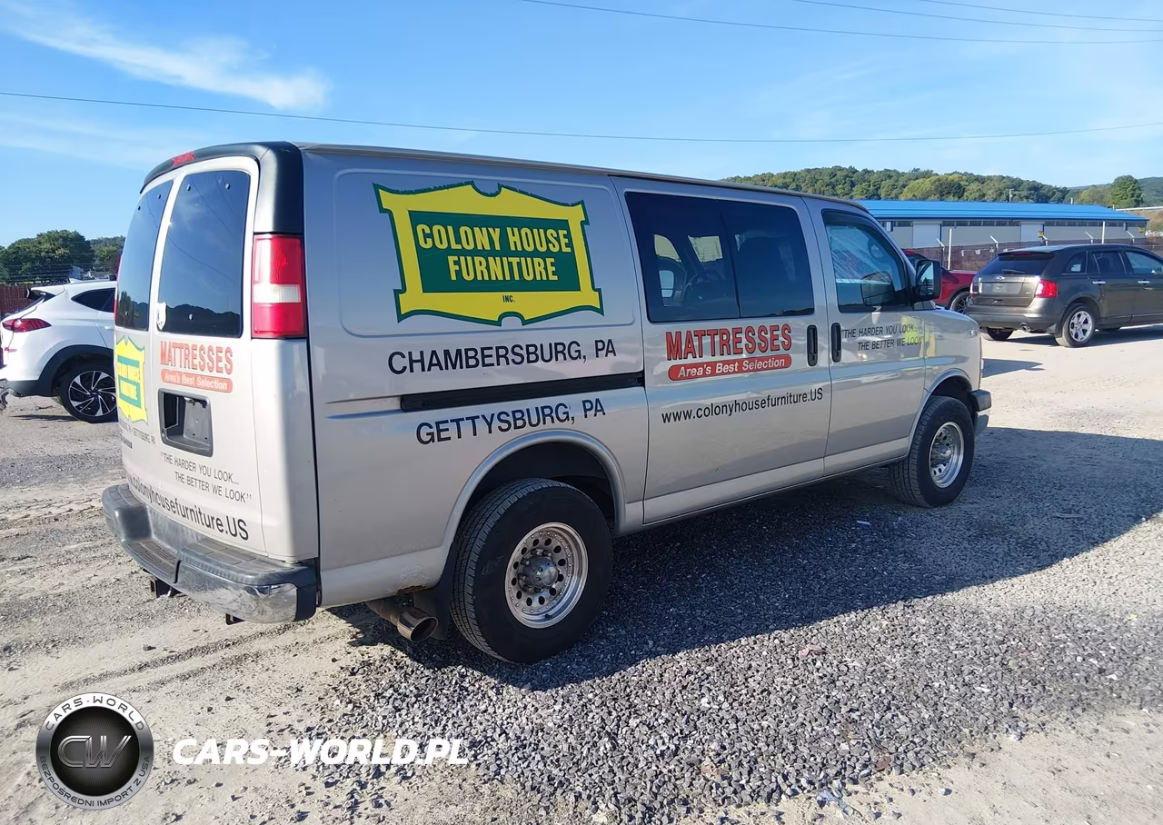 2008 Chevrolet Express Work Van VIN:1GCGG25KX81196423 - 4