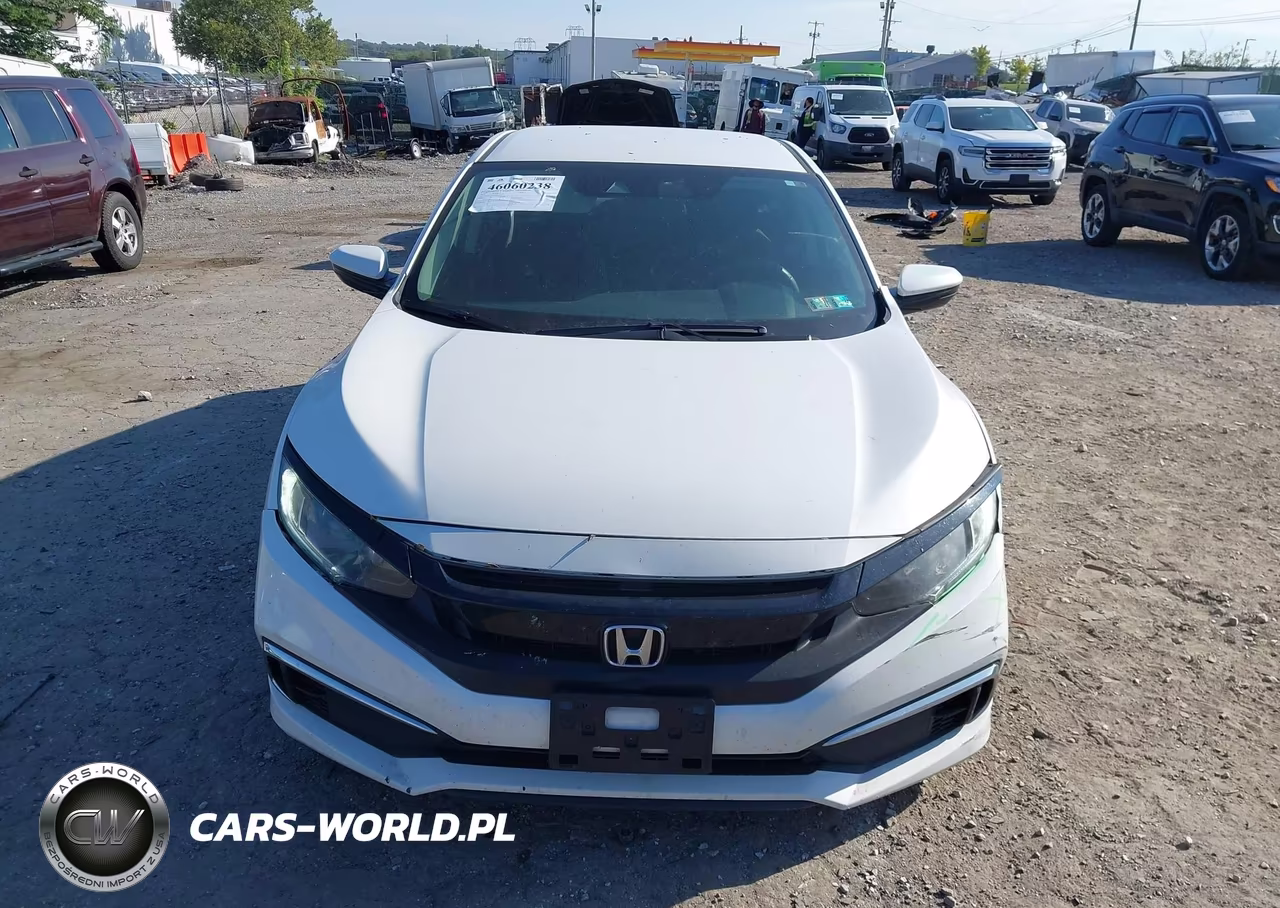 2019 Honda Civic Lx VIN:2HGFC2F6XKH592581 - 12