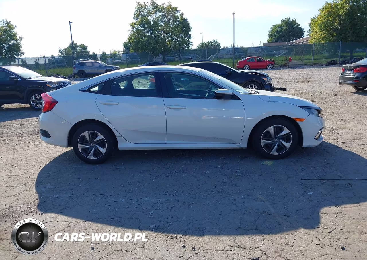 2019 Honda Civic Lx VIN:2HGFC2F6XKH592581 - 13