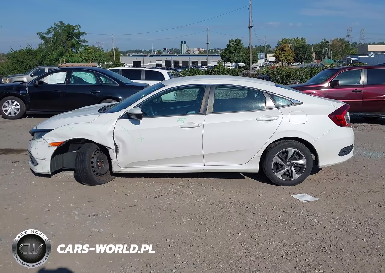 2019 Honda Civic Lx VIN:2HGFC2F6XKH592581 - 14