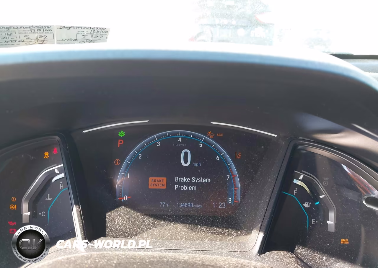 2019 Honda Civic Lx VIN:2HGFC2F6XKH592581 - 7
