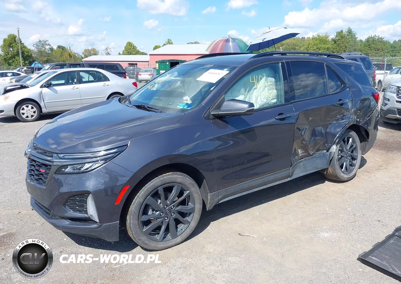 2022 Chevrolet Equinox Fwd Rs VIN:3GNAXMEV3NS165804 - 2