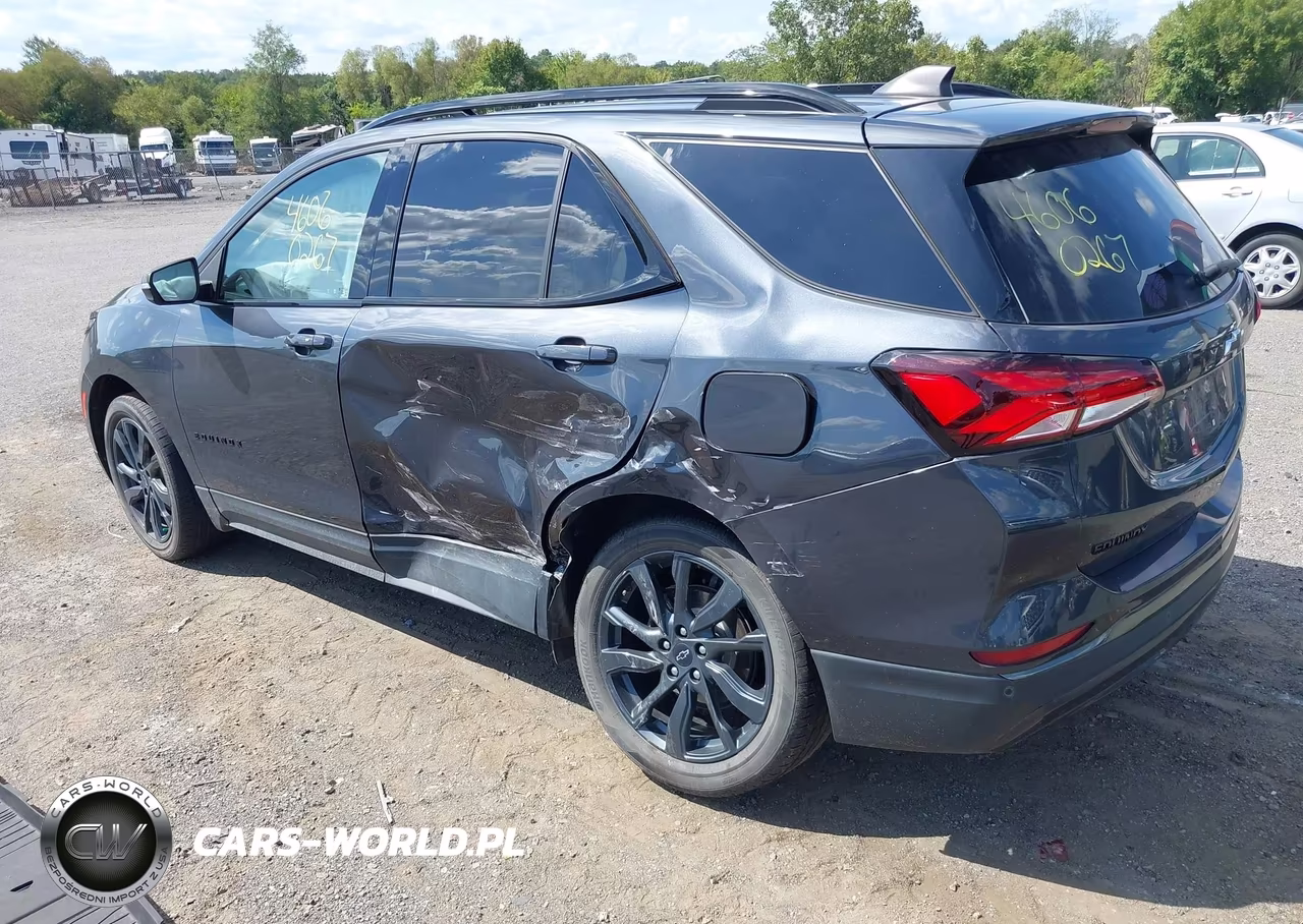 2022 Chevrolet Equinox Fwd Rs VIN:3GNAXMEV3NS165804 - 3