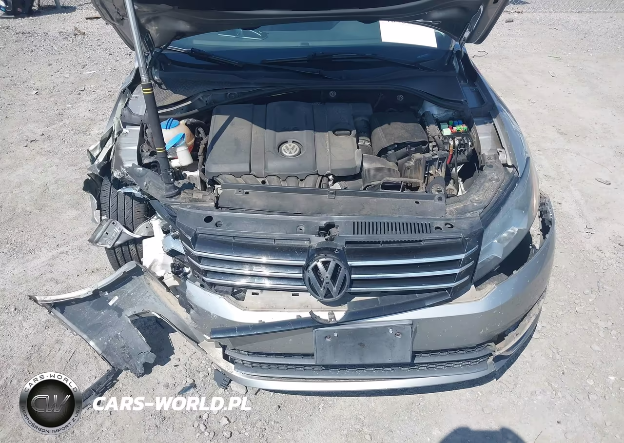 2013 Volkswagen Passat 2.5L Se VIN:1VWBP7A34DC100643 - 10