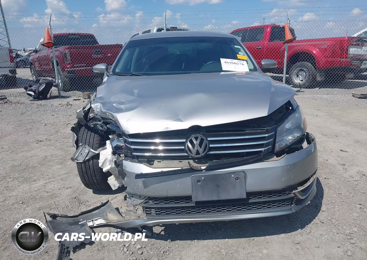 2013 Volkswagen Passat 2.5L Se VIN:1VWBP7A34DC100643 - 13