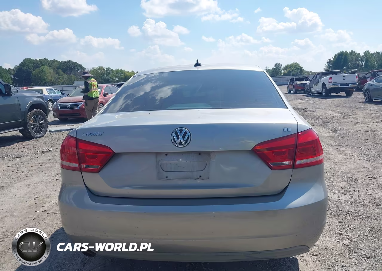 2013 Volkswagen Passat 2.5L Se VIN:1VWBP7A34DC100643 - 17
