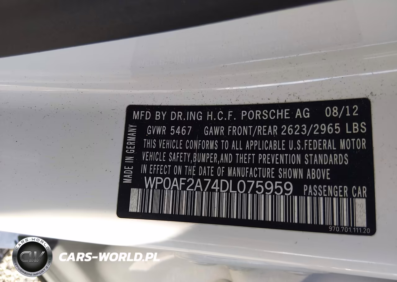 2013 Porsche Panamera Gts VIN:WP0AF2A74DL075959 - 9