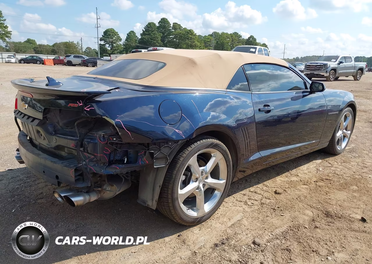 2015 Chevrolet Camaro 2Lt VIN:2G1FE3D30F9293908 - 4