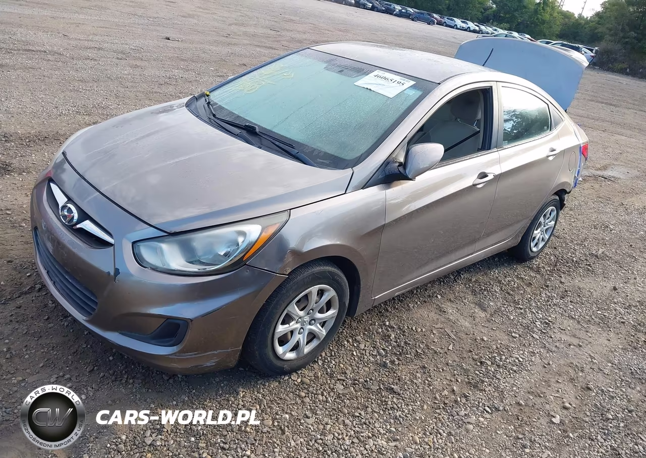 2014 Hyundai Accent Gls VIN:KMHCT4AE1EU685692 - 2