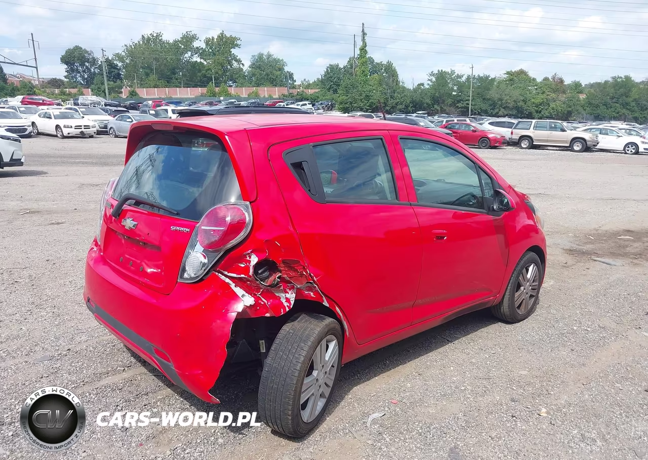 2014 Chevrolet Spark Ls Auto VIN:KL8CB6S92EC577293 - 4