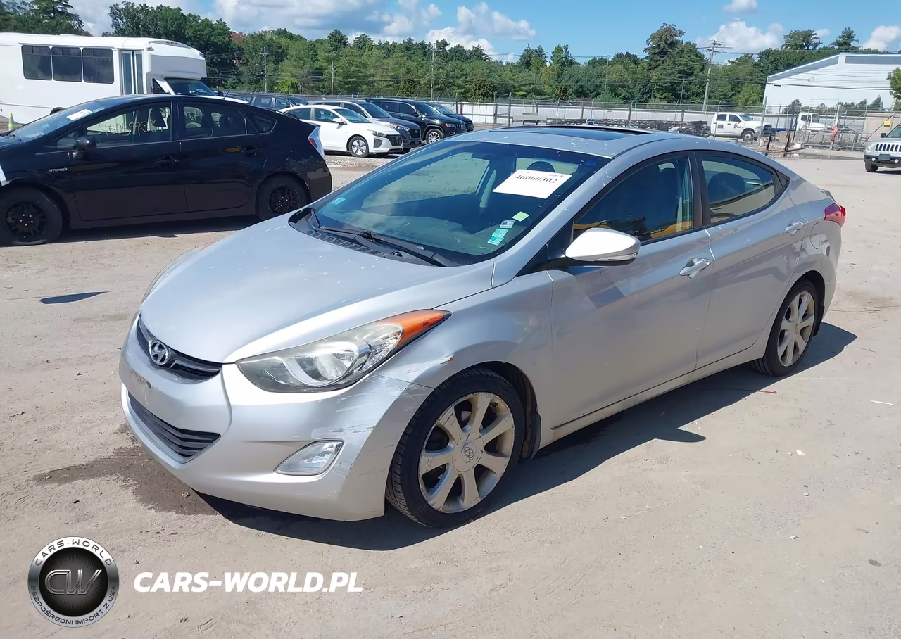 2013 Hyundai Elantra Limited VIN:5NPDH4AE3DH284115 - 2