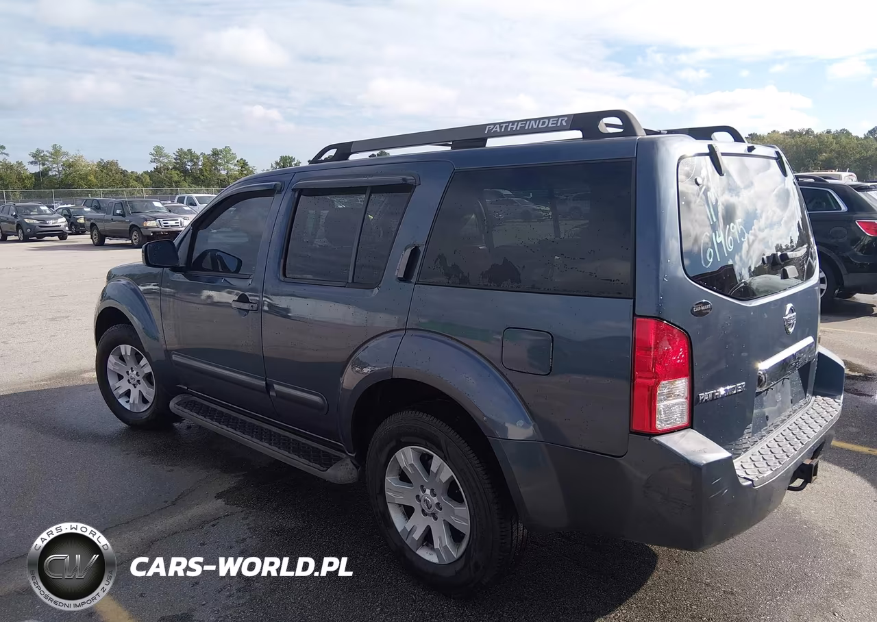 2007 Nissan Pathfinder Le VIN:5N1AR18U17C614695 - 3