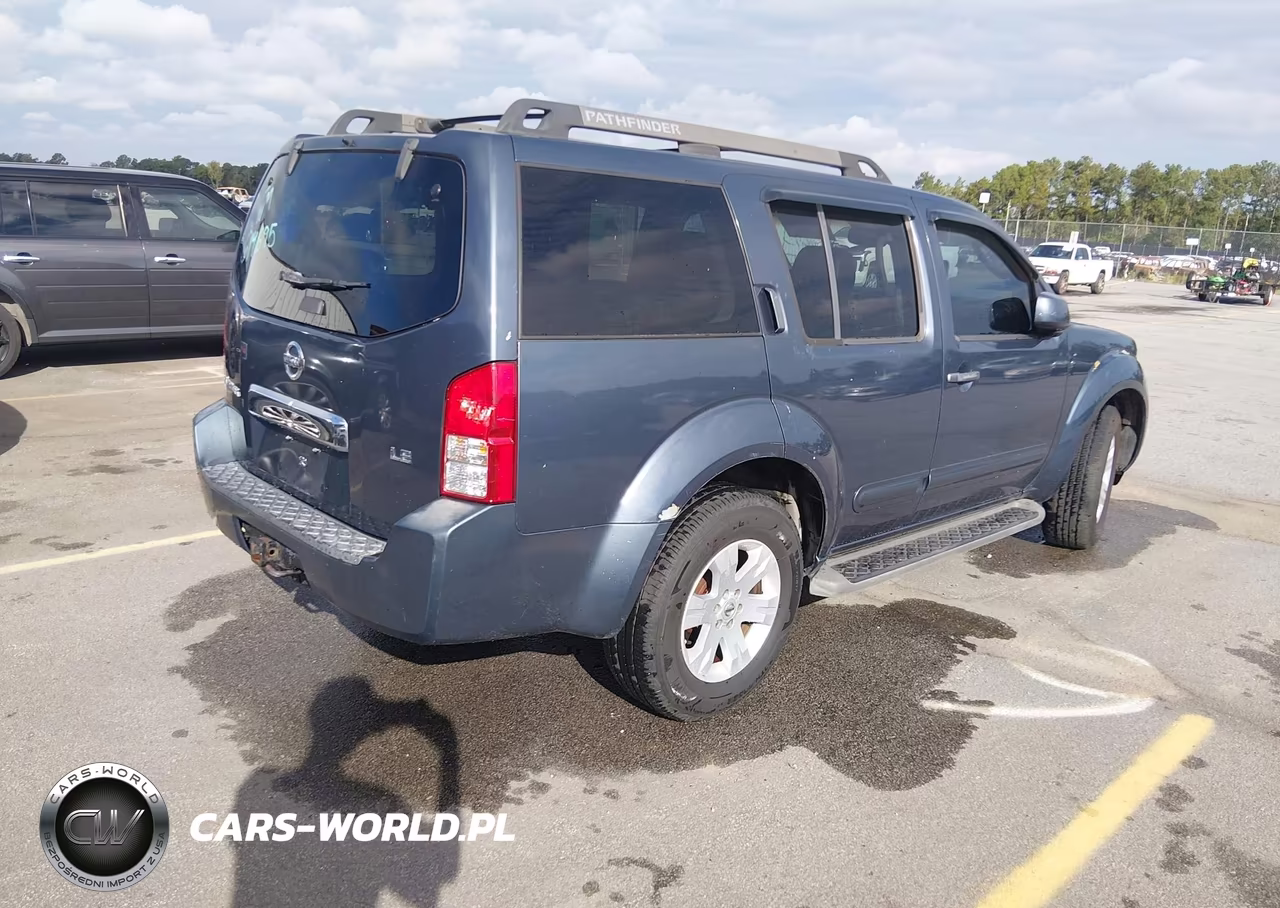 2007 Nissan Pathfinder Le VIN:5N1AR18U17C614695 - 4