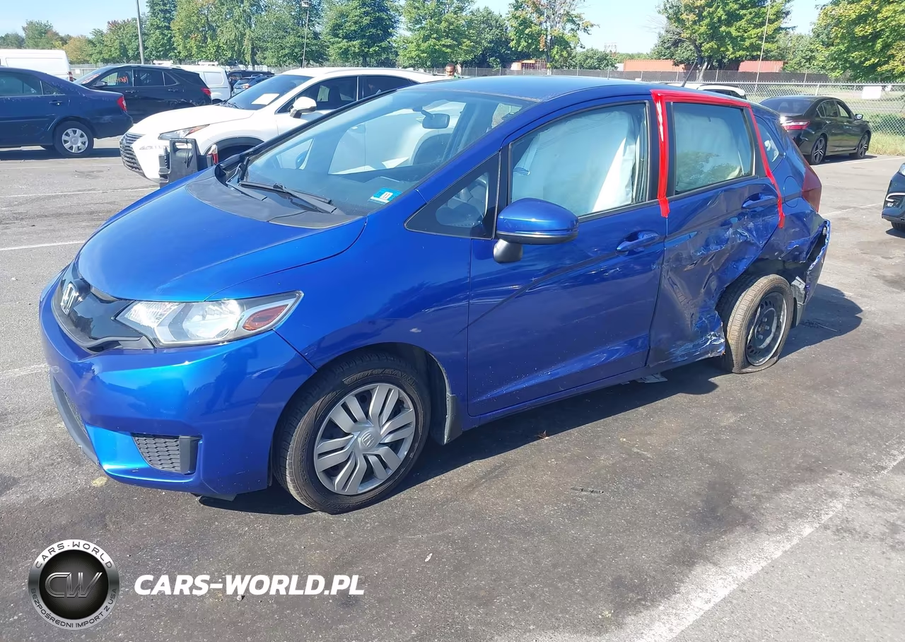2016 Honda Fit Lx VIN:JHMGK5H57GX014970 - 2