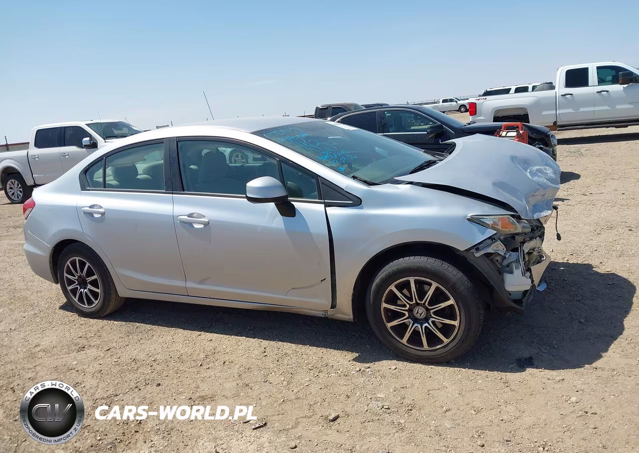 2013 Honda Civic Lx VIN:2HGFB2F58DH541643 - 14