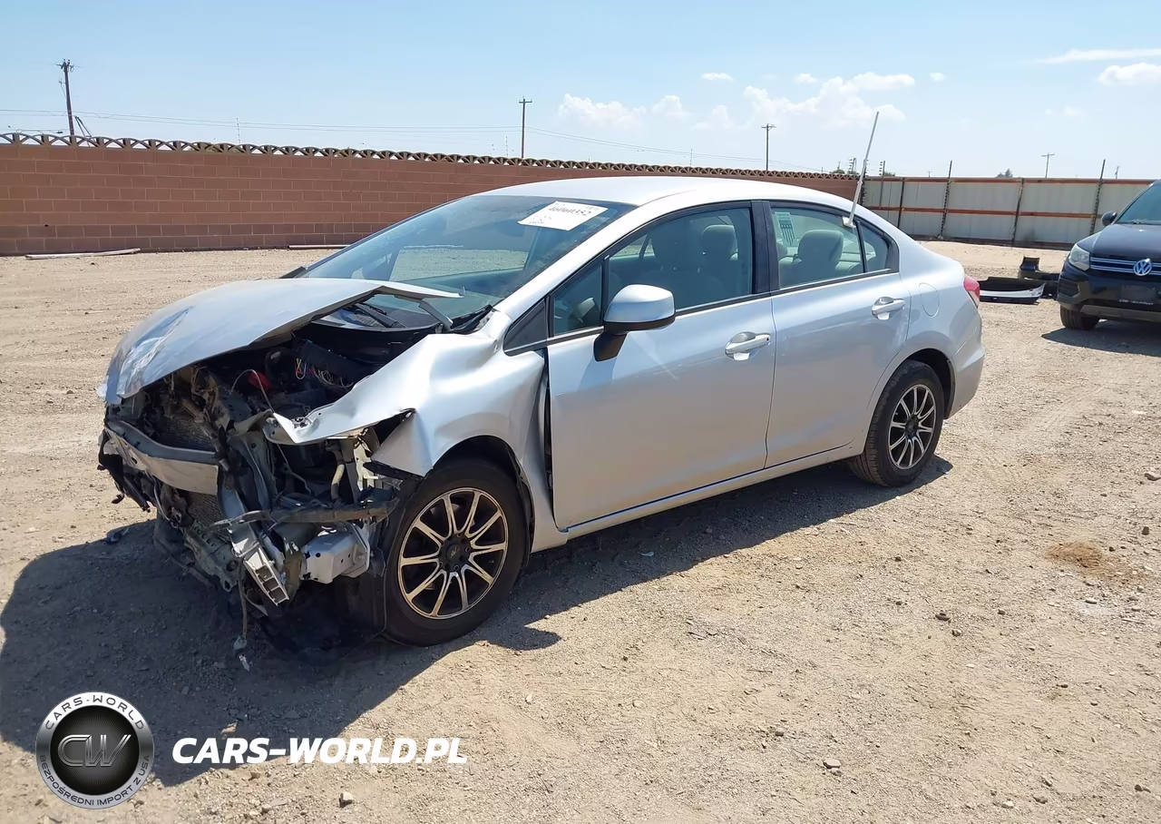 2013 Honda Civic Lx VIN:2HGFB2F58DH541643 - 2