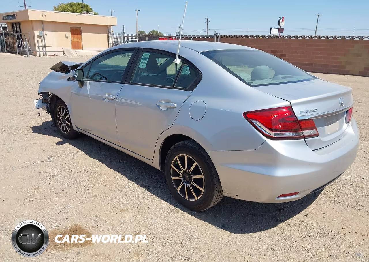 2013 Honda Civic Lx VIN:2HGFB2F58DH541643 - 3