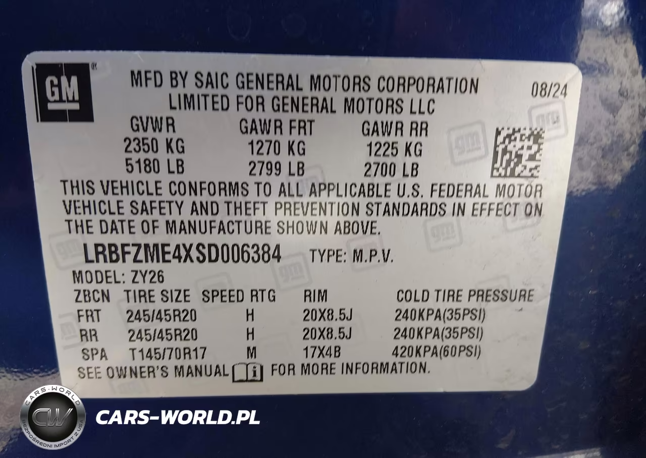 2025 Buick Envision Avenir Awd VIN:LRBFZME4XSD006384 - 9