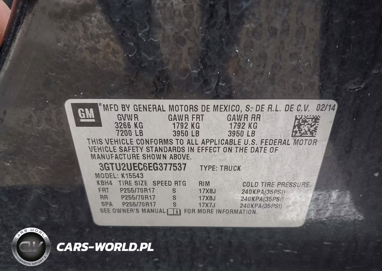 2014 GMC Sierra 1500 Sle VIN:3GTU2UEC6EG377537 - 9