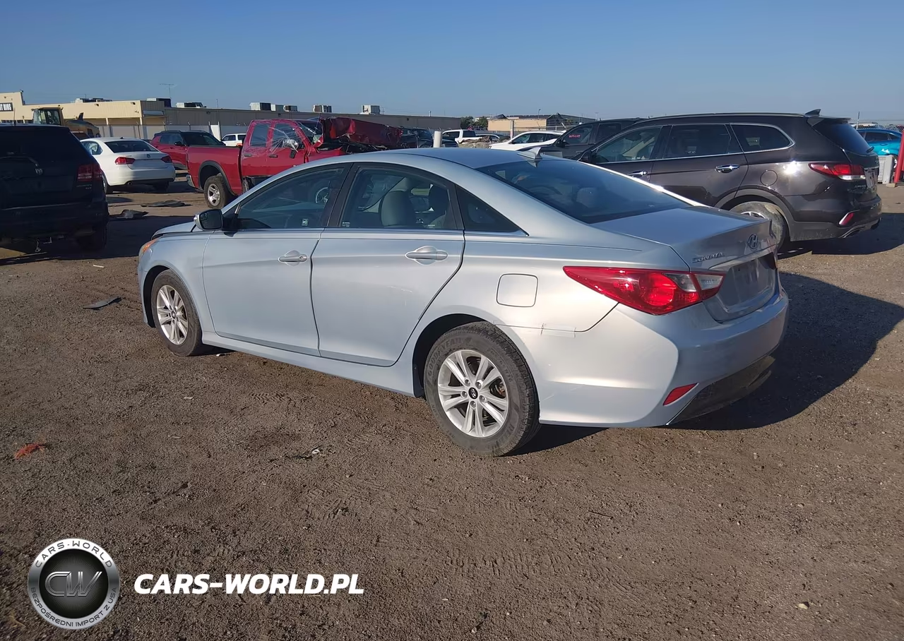 2014 Hyundai Sonata Gls VIN:5NPEB4AC1EH910279 - 3