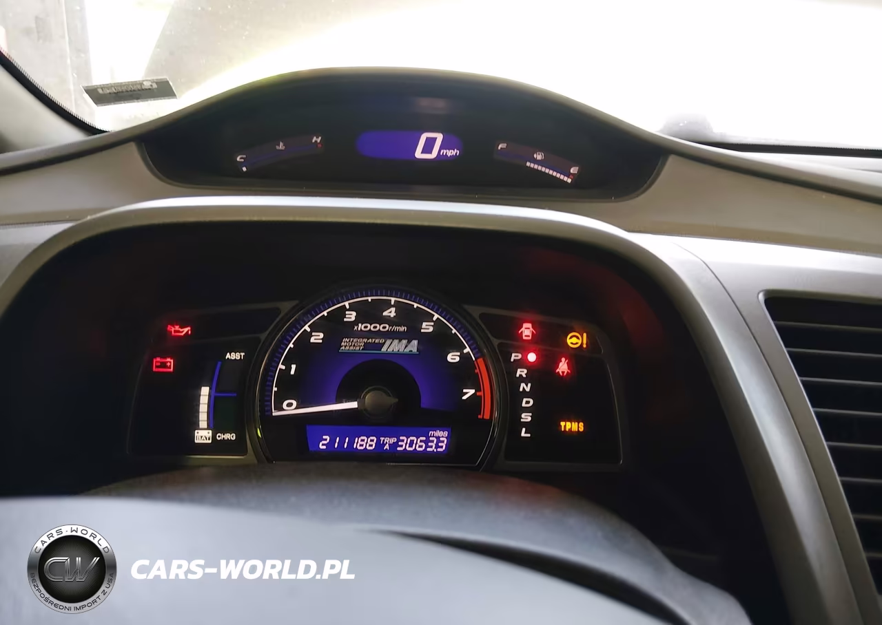 2010 Honda Civic Hybrid VIN:JHMFA3F2XAS002408 - 7