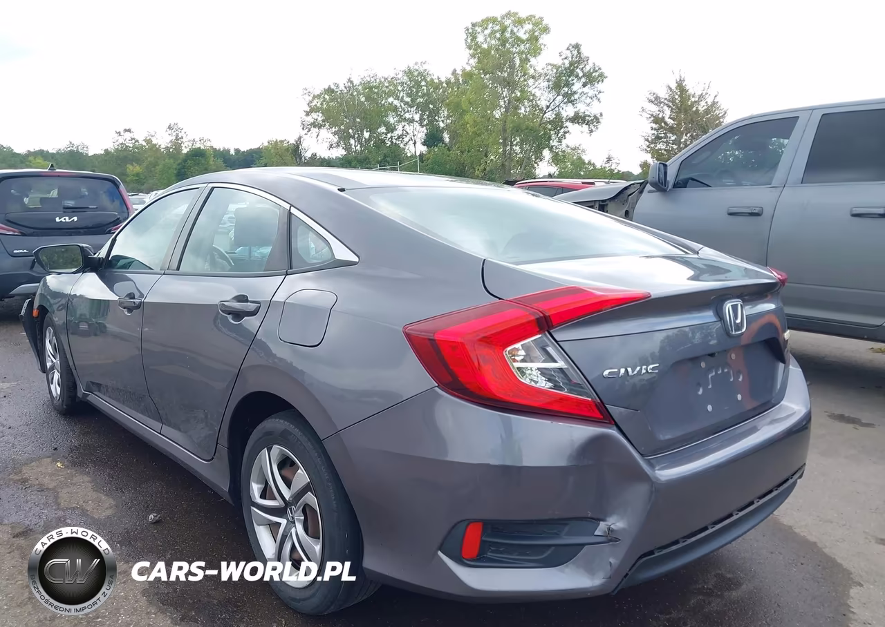 2018 Honda Civic Lx VIN:19XFC2F51JE013476 - 3