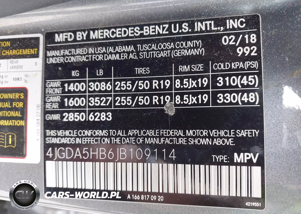 2018 Mercedes-Benz Gle 350 4Matic VIN:4JGDA5HB6JB109114 - 9