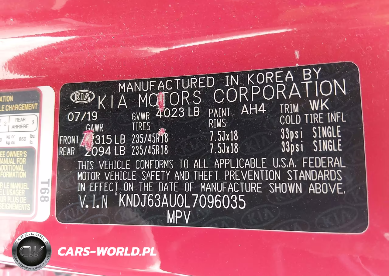 2020 Kia Soul Gt-Line VIN:KNDJ63AU0L7096035 - 9