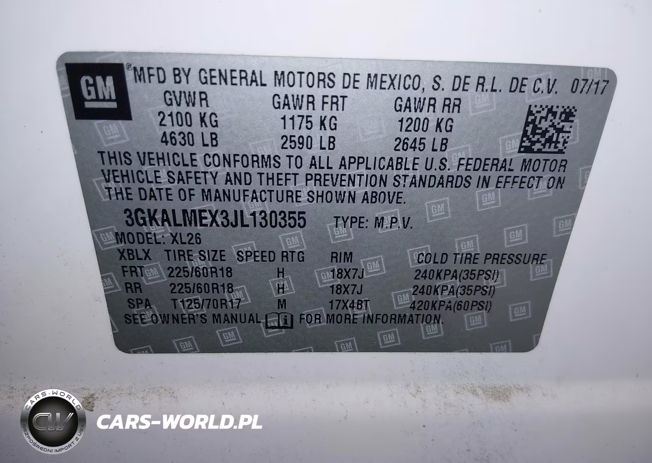 2018 GMC Terrain Sle VIN:3GKALMEX3JL130355 - 9